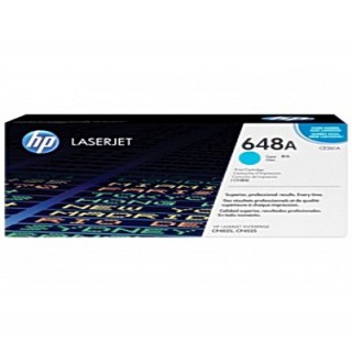 ตลับหมึกโทนเนอร์แท้ Original HP Laser jet CE261A สีฟ้า (648A)